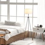 LED Floor Lamp, 3 Color Temp, Linen Shade alternate 4