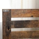 Rustic Brown Bathroom Vanity with Adjustable Shelf alternate 8