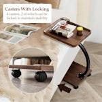 2-Layer Movable Rectangle Coffee Table alternate 3
