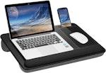 Portable Laptop Desk, Device Slot & Mouse Pad 43cm thumbnail