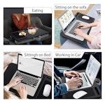 Portable Laptop Desk, Device Slot & Mouse Pad 40cm alternate 5