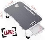CARLA HOME Foldable Laptop Bed Desk with Storage alternate 8