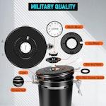 1.8L Airtight Stainless Coffee Container alternate 4