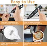 VIKUS Rechargeable Electric Milk Frother 3-Speed alternate 1