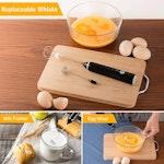 VIKUS Rechargeable Electric Milk Frother 3-Speed alternate 4