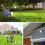 Solar Spotlights 4-Pack, Color Changing alternate 2
