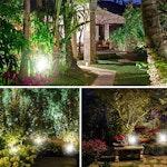 Solar Spotlights 4-Pack, Color Changing alternate 3