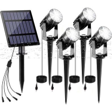 Solar Spotlights 4-Pack, Color Changing cover