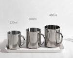 2-Pack 220ml Double-Wall Insulated Coffee Mugs alternate 3