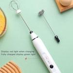 Rechargeable Electric Milk Frother, 3 Speeds alternate 1