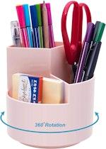 Rotating Multi-Layer Pen Holder - Pink thumbnail