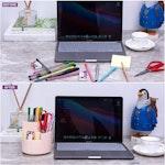 Rotating Multi-Layer Pen Holder - Pink alternate 3