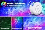 Galaxy Star Projector with Alexa & Google alternate 1