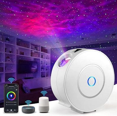 Galaxy Star Projector with Alexa & Google cover