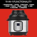 Pot Duo Crisp 8L Air Fryer Multicooker alternate 1
