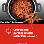 Pot Duo Crisp 8L Air Fryer Multicooker alternate 4