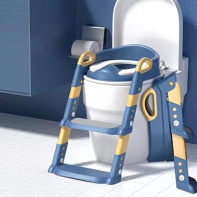 Kids Potty Training Seat with Step Stool cover