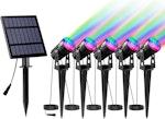 Solar Spotlights Outdoor 5W, 5-Pack, IP65 alternate 1