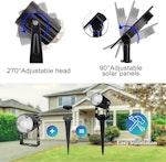 Solar Spotlights Outdoor 5W, 5-Pack, IP65 alternate 2