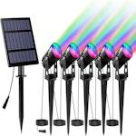 Solar Spotlights Outdoor 5W, 5-Pack, IP65 alternate 8