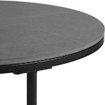 Set of 2 Round Sintered Stone Coffee Tables - Grey alternate 5