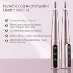 Portable Electric Nail File 30000 RPM - Pink alternate 1