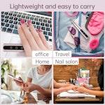 Portable Electric Nail File 30000 RPM - Pink alternate 5