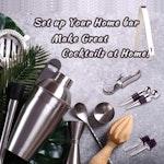 12-Piece Stainless Steel Cocktail Shaker alternate 2