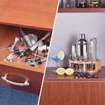 12-Piece Stainless Steel Cocktail Shaker alternate 6