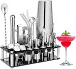 VIKUS 23-Pc Stainless Steel Cocktail Shaker Set thumbnail