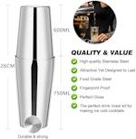 VIKUS 23-Pc Stainless Steel Cocktail Shaker Set alternate 2