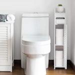 Toilet Paper Roll Holder, White, 80cm alternate 3