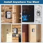 Wall-Mounted Key Lock Box, Waterproof alternate 4