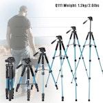 Pro Portable Tripod with Phone Mount, Blue alternate 3