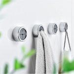 3-Pack Self-Adhesive Round Towel Hooks alternate 1