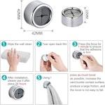 3-Pack Self-Adhesive Round Towel Hooks alternate 6