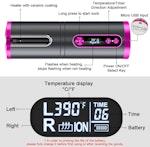 Portable Wireless Hair Curler with LED Display alternate 2