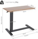 Adjustable C-Shaped Side Table alternate 2