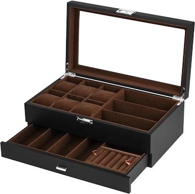 Eyewear & Sunglass Storage Watch Box cover