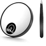 10X Travel Magnifying Mirror & Tweezers Kit alternate 6