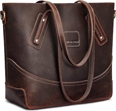Women's Genuine Leather Large Tote & Shoulder Bag cover