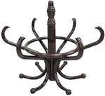 Wooden Coat Rack with 12 Hooks alternate 1