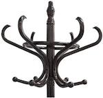 Wooden Coat Rack with 12 Hooks alternate 2