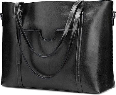 Vintage Genuine Leather Women's Tote Bag cover
