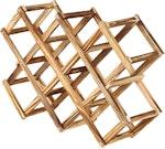 Wood Wine Rack for 10 Bottles - Brown alternate 3