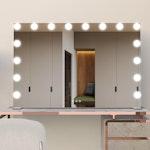 LED Vanity Makeup Mirror with Lights, 91x62cm thumbnail