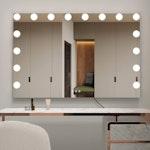LED Vanity Makeup Mirror with Lights, 91x62cm alternate 3