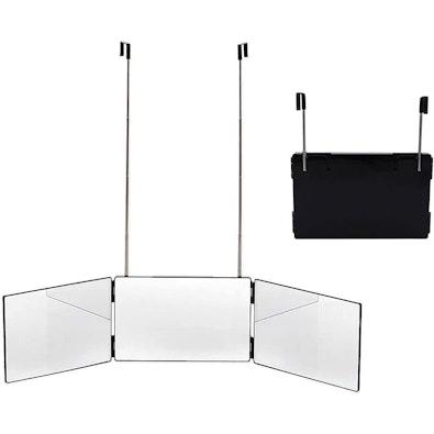 3-Way DIY Haircut Mirror - Adjustable & Portable cover