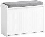 Hallway Shoe Bench with Cushion & Storage thumbnail