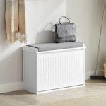 Hallway Shoe Bench with Cushion & Storage alternate 1